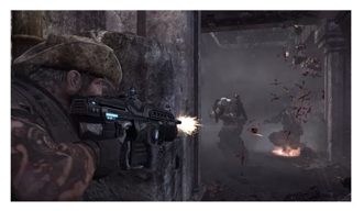 Gears Of War 3 Русские субтитры Видеоигра на диске Xbox 360