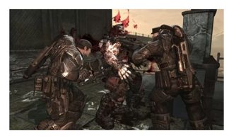 Gears Of War 3 Русские субтитры Видеоигра на диске Xbox 360