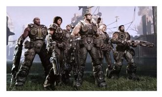 Gears Of War 3 Русские субтитры Видеоигра на диске Xbox 360