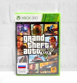 Grand Theft Auto V GTA 5 Русские субтитры Видеоигра на диске Xbox 360