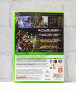 Injustice Gods Among Us Ultimate Edition Русские субтитры Видеоигра на диске Xbox 360