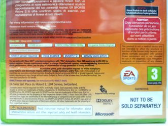 Kinect EA Sports Active 2 Personal Trainer Английский язык Видеоигра на диске Xbox 360