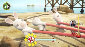 Kinect Rabbids Invasion Интерактивный мультсериал Полностью на русском включая ОБЛОЖКУ Видеоигра на диске Xbox 360
