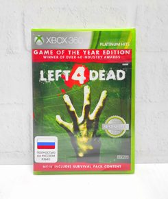 Left 4 Dead Game Of The Year Edition GOTY Полностью на русском Видеоигра на диске Xbox 360
