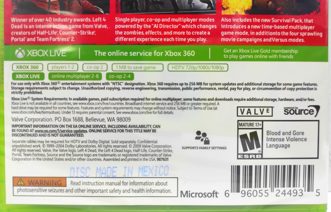 Left 4 Dead Game Of The Year Edition GOTY Полностью на русском Видеоигра на диске Xbox 360