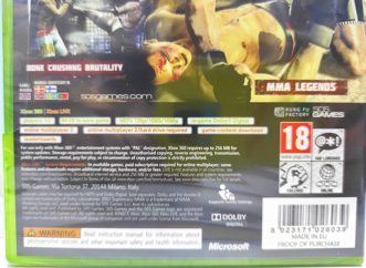 Supremacy MMA Английский язык Видеоигра на диске Xbox 360