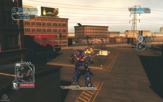Transformers Revenge of the Fallen Английский язык Видеоигра на диске Xbox 360