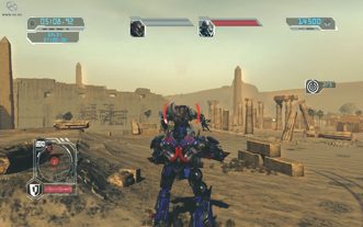 Transformers Revenge of the Fallen Английский язык Видеоигра на диске Xbox 360