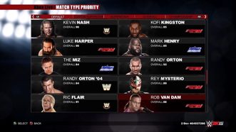 WWE 2K15 Английский язык Видеоигра на диске Xbox 360