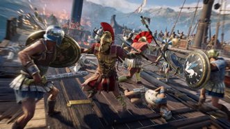 Assassins Creed Odyssey Одиссея Полностью на русском включая ОБЛОЖКУ CUSA 12042 Видеоигра на диске PS4 / PS5