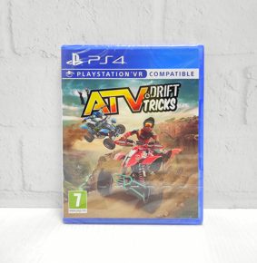 ATV Drift and Tricks (поддерживается VR PS4) Английский язык CUSA 09535 Видеоигра на диске PS4