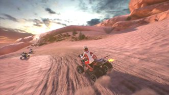ATV Drift and Tricks (поддерживается VR PS4) Английский язык CUSA 09535 Видеоигра на диске PS4