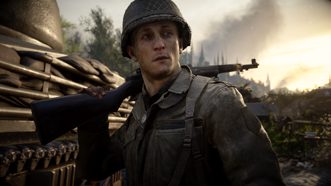 Call Of Duty WWII (World War 2) Полностью на русском включая ОБЛОЖКУ CUSA 08653 Видеоигра на диске PS4 / PS5