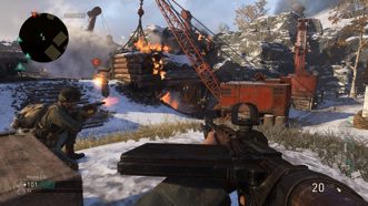 Call Of Duty WWII (World War 2) Полностью на русском включая ОБЛОЖКУ CUSA 08653 Видеоигра на диске PS4 / PS5