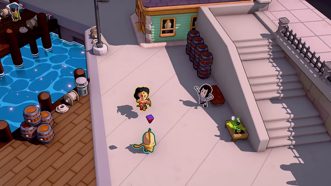 DC Justice League Cosmic Chaos Английский язык CUSA 34251 Видеоигра на диске PS4 / PS5