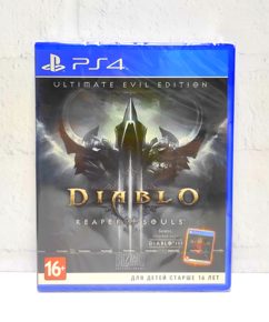 Diablo 3 (III) Reaper of Souls Ultimate Evil Edition Полностью на русском включая ОБЛОЖКУ CUSA 00434 Видеоигра на диске PS4 / PS5