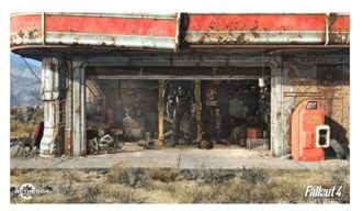 Fallout 4 Русские субтитры ОБЛОЖКА на русском CUSA 03450 Видеоигра на диске PS4 / PS5