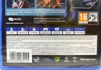 Final Fantasy 7 (VII) Remake Английский язык CUSA 07187 Видеоигра на диске PS4 / PS5