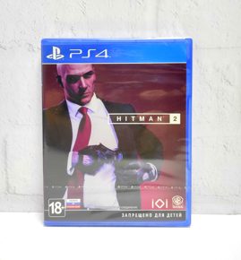 Hitman 2 Русские Субтитры ОБЛОЖКА на русском CUSA 12413 Видеоигра на диске PS4 / PS5