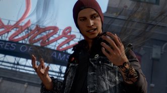 InFamous Second son Второй сын Полностью на русском включая ОБЛОЖКУ CUSA 00004 Видеоигра на диске PS4 / PS5