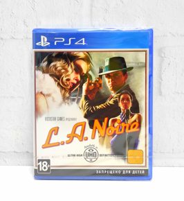 L.A. Noire Русские субтитры ОБЛОЖКА на русском CUSA 09172 Видеоигра на диске PS4 / PS5