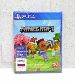 Minecraft Полностью на русском CUSA 17908 Видеоигра на диске PS4 / PS5