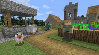 Minecraft Полностью на русском CUSA 17908 Видеоигра на диске PS4 / PS5