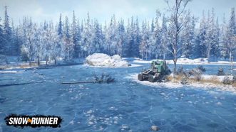SnowRunner Русские субтитры CUSA 17438 Видеоигра на диске PS4 / PS5