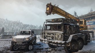 SnowRunner Русские субтитры CUSA 17438 Видеоигра на диске PS4 / PS5