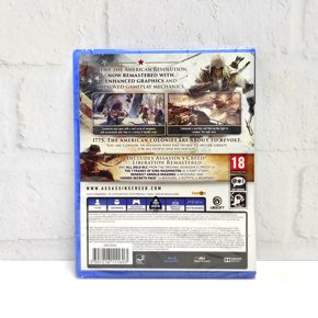 Assassins Creed 3 (III) Remastered Полностью на русском CUSA 11560 Видеоигра на диске PS4 / PS5