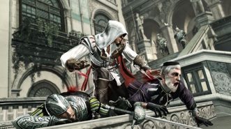 Assassins Creed Ezio Collection Эцио Аудиторе Коллекция Полностью на русском CUSA 04893 Видеоигра на диске PS4 / PS5
