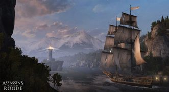 Assassins Creed Rogue Remastered Изгой Обновленная версия Полностью на русском CUSA 10123 Видеоигра на диске PS4 / PS5