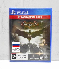 Batman Arkham Knight Рыцарь Аркхема Русские субтитры CUSA 00135 Видеоигра на диске PS4 / PS5