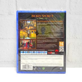 Broken Sword 5 The Serpents Curse Русские субтитры CUSA 02500 Видеоигра на диске PS4 / PS5