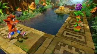 Crash Bandicoot N.sane Trilogy Английский язык CUSA 11870 Видеоигра на диске PS4 / PS5