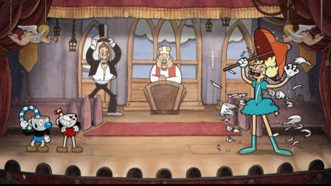 Cuphead Русские субтитры CUSA 36997 Видеоигра на диске PS4 / PS5