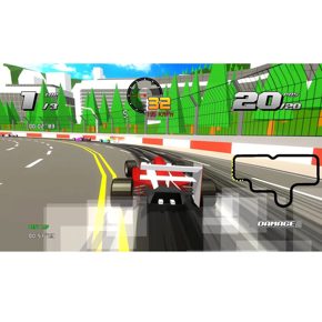 Formula Retro Racing World Tour Русские субтитры CUSA 44035 Видеоигра на диске PS4 / PS5