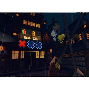 Fruit Ninja (требуется VR PS4) Английский язык CUSA 06882 Видеоигра на диске PS4