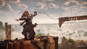 Horizon Forbidden West Запретный Запад Полностью на русском CUSA 24705 Видеоигра на диске PS4 / PS5