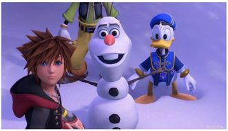 Kingdom Hearts 3 (III) Английский язык CUSA 12025 Видеоигра на диске PS4 / PS5