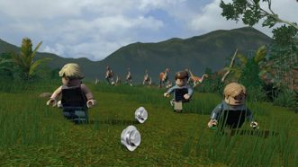 LEGO Jurassic World Мир Юрского Периода Русские субтитры CUSA 01519 Видеоигра на диске PS4 / PS5
