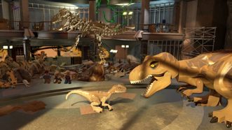 LEGO Jurassic World Мир Юрского Периода Русские субтитры CUSA 01519 Видеоигра на диске PS4 / PS5