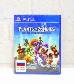 Plants vs Zombies: Battle for Neighborville Зомби Против Растений: Битва за Нейборвиль Русские субтитры CUSA 10852 Видеоигра на диске PS4 / PS5