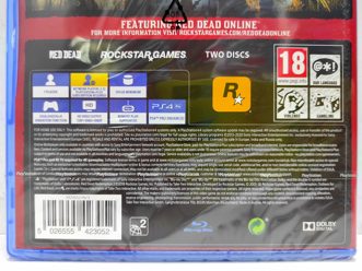 Red Dead Redemption 2 Русские субтитры CUSA 08519 Видеоигра на диске PS4 / PS5