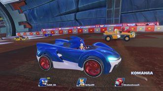 Team Sonic Racing Русские Субтитры CUSA 11115 Видеоигра на диске PS4 / PS5