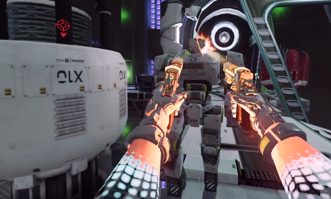 Survios VR Power Pack Raw Data and Sprint Vector (требуется VR PS4) Английский язык CUSA 09759 Видеоигра на диске PS4