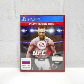 UFC 3 Русские субтитры CUSA 06534 Видеоигра на диске PS4 / PS5