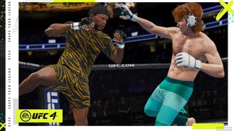 UFC 4 Русские субтитры CUSA 14209 Видеоигра на диске PS4 / PS5