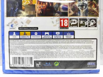 Yakuza 0 Zero Английский язык CUSA 05133 Видеоигра на диске PS4 / PS5