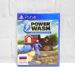 PowerWash Simulator Русские субтитры CUSA 29984 Видеоигра на диске PS4 / PS5
